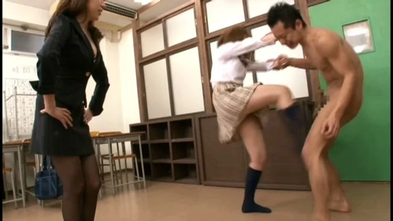 NFDM-180 フリーダム学園 金蹴り授業 Kick Gold 他 女教師 制服 Pervert