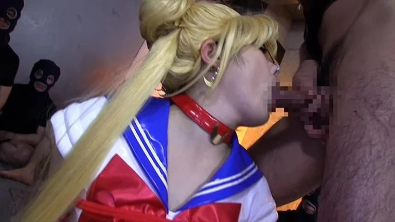 SAIT-007 美少女戦士ムーン×アナルマ○コ 2穴中出しファック×レズアナルフィスト＆大量ぶっかけ 拘束 ザーメン Fist Costume SM ワケあり Lesbian 200分 浣腸 Cowgirl Torture コスチューム