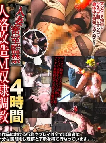 AXDVD-0274R 人妻密室監禁 人格改造M奴●調教4時間 Arena X Confined Housewife