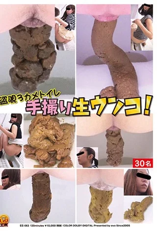 EE-063 エボ・ビジュアル 盗覗3カメトイレ 手撮り生ウンコ！ ジェイド Defecation
