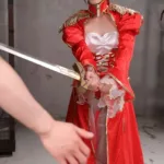 BDA-126 Iioka Kanako ワルプルギスの虜 悪魔の磔刑 Bermuda / Mousouzoku Cosplay