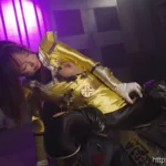 SPSE-61 Fuu Watarai (渡来ふう) Swordsman Sentai Kenranger Kenran Yellow Infinite Pleasure Dance GIGA(ギガ)