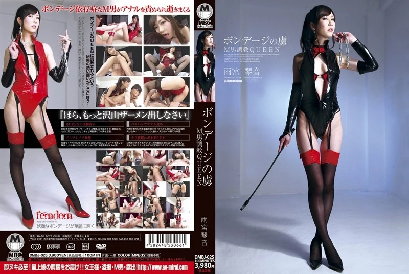 DMBJ-025 Amamiya Kotone ボンデージの虜 M男調教QUEEN SM Rape 100分 未来フューチャー