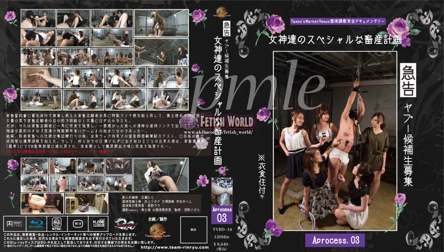 YVBD-18 広瀬ひろ, 井上リオナ 【BD】【03】■急告！！ヤプー候補生募集！！？衣食住付き～女神達のスペシャルな畜産計画 Aprocess．03 大塚麻美, 宇佐木りん ヤプーズマーケット