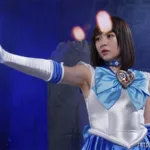 MSZ-34 Nui Aikawa (愛河ぬい) Heroine Subjugation Pretty Guardian Sailor Sharon Episode Zero ~Blue Rose Blooming in the Darkness~ GIGA（ギガ）