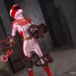 SPSF-02 Akari Niimura (新村あかり) Fighting Flower Squadron Solflower Red Rose GIGA（ギガ）